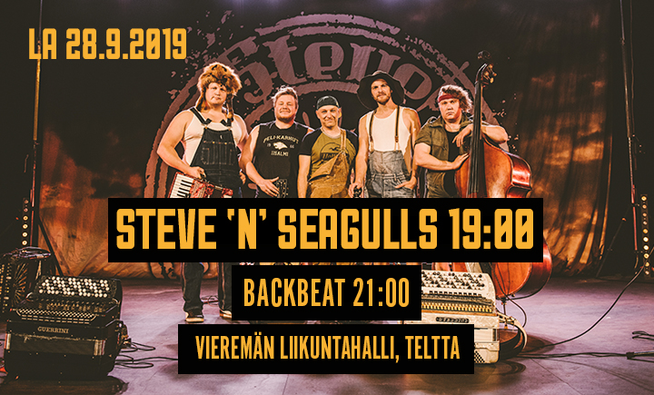 Steve 'n' Seagulls & BackBeat
