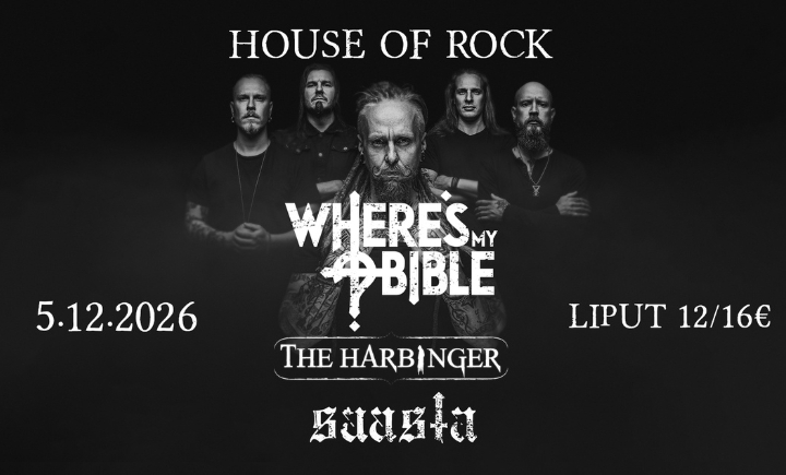 Where's My Bible - The Harbinger - Saasta
