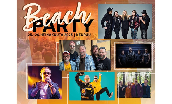 Keurusselkä Beach Party - Lauantai