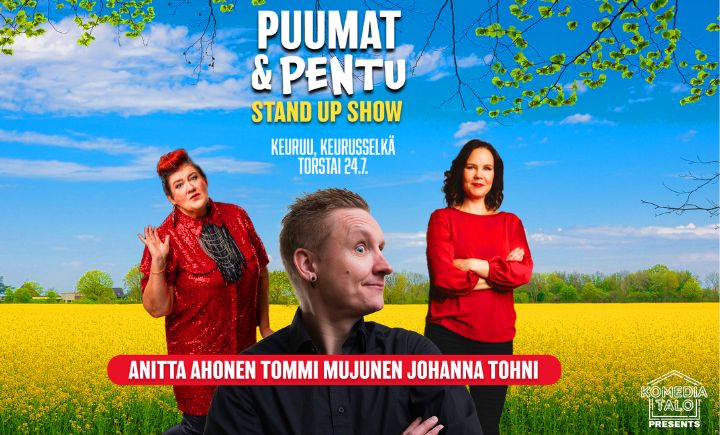 Puumat & Pentu Stand Up-show