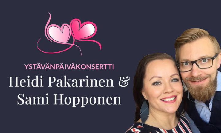 Ystävänpäiväkonsertti Heidi Pakarinen & Sami Hopponen
