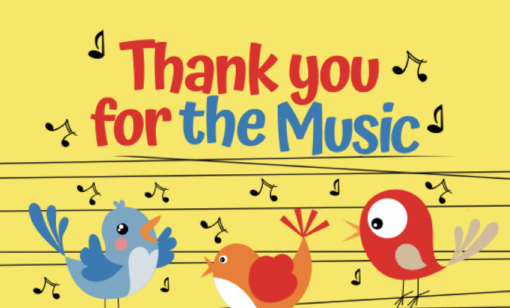 Thank you for the music - Kouvolan musiikkiluokkien tukikonsertti