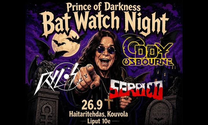 PRINCE OF DARKNESS – Bat Watch Night 