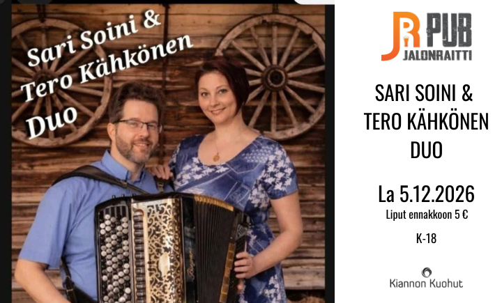 Sari Soini ja Tero Kähkönen DUO